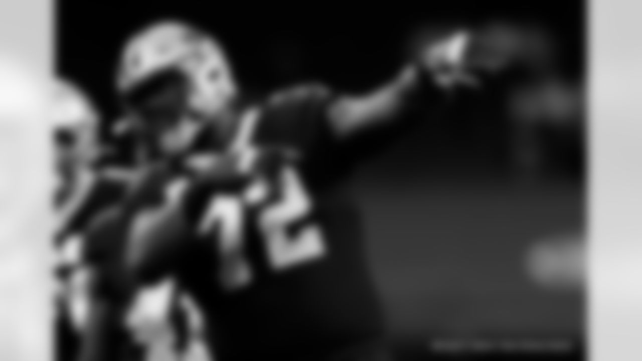 Game action photos from the New Orleans Saints vs. Atlanta Falcons matchup in Week 11 of the 2020 NFL season.