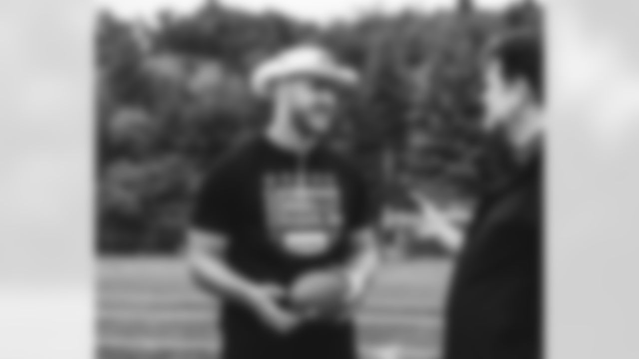 New Orleans Saints linebacker Ryan Connelly hosted his annual football camp at Eden Prairie High School in his hometown of Eden Prairie, Minnesota on June 25, 2023. Donations benefitted One City Minnesota.