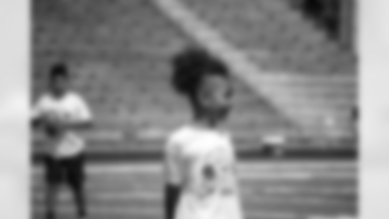 New Orleans Saints defensive back Lonnie Johnson Jr. hosted his annual "Protect the Youth" football camp in his hometown of Gary, Indiana at Gary West Side High School on Saturday, June 10, 2023.