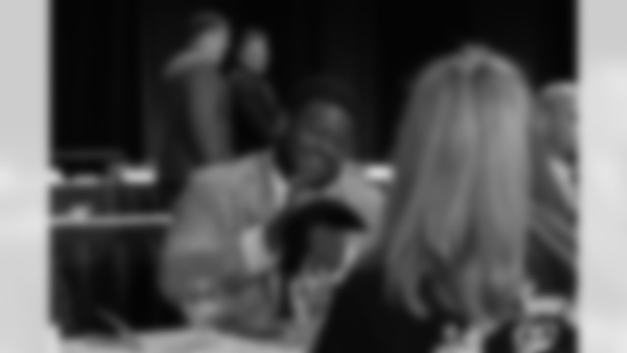 New Orleans Saints offensive lineman Cesar Ruiz attended the annual Meet the Saints luncheon hosted by the Touchdown Club of New Orleans on Thursday, August 25, 2022.