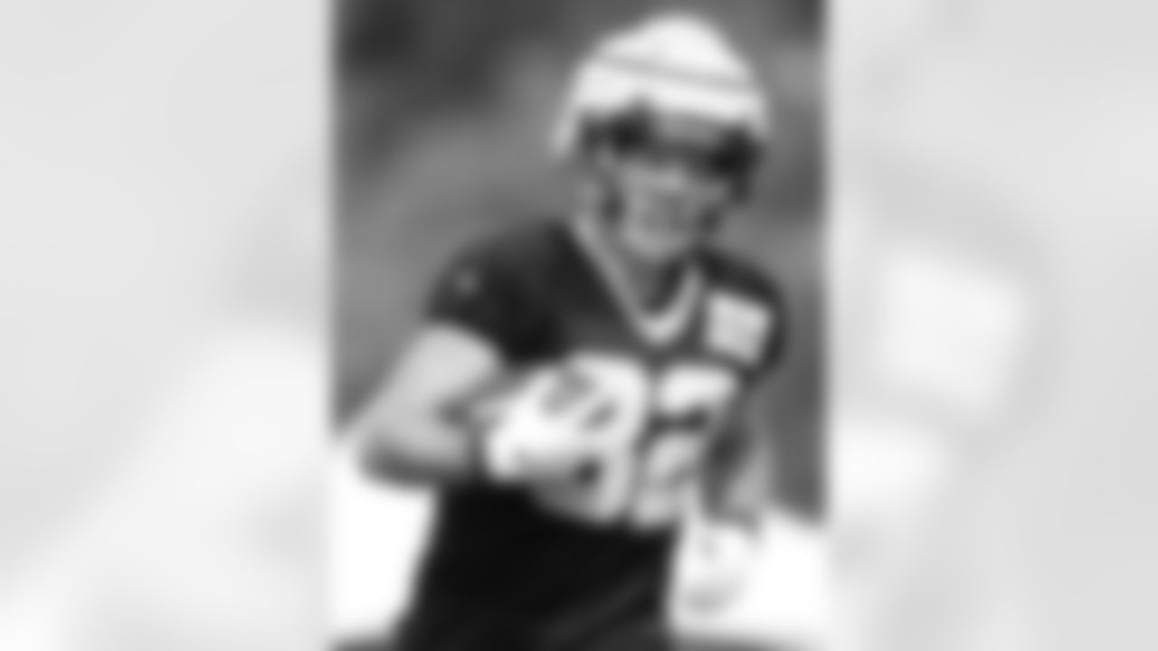 New Orleans Saints tight end Adam Trautman took the field for practice during 2022 Training Camp presented by Rouses Markets on Saturday, July 30