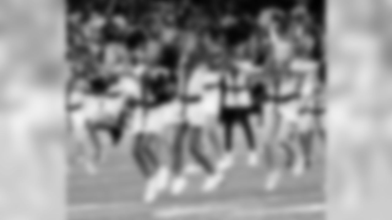 The Saintsations took to the field and performed for fans during Week 12 between the Saints and Panthers at the Mercedes-Benz Superdome.