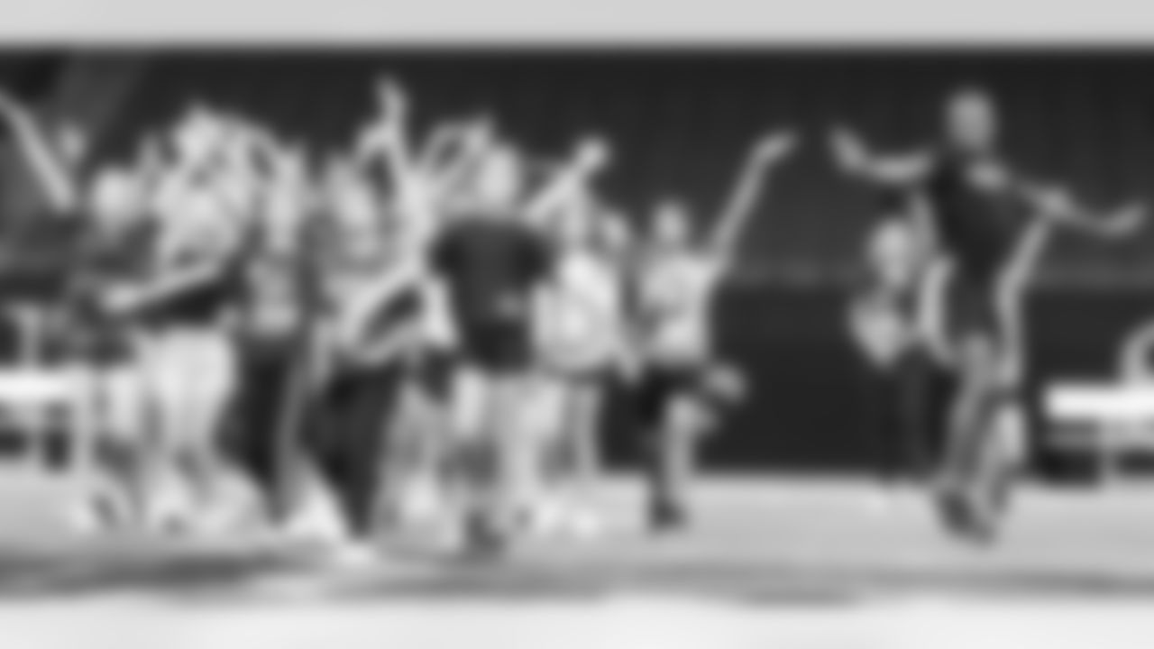 Our 2022 Saints Jr. Cheer Krewe participated in Day 2 of practice at the Caesars Superdome in preparation for their preseason halftime performance on August 26.