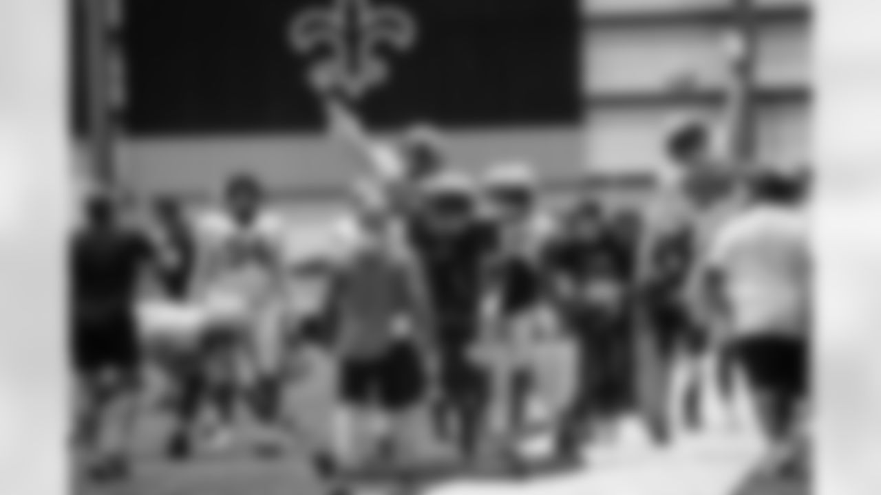 The New Orleans Saints practiced indoors on day 6 during 2022 Saints Training Camp presented by Rouses Markets on Tuesday, August 2.