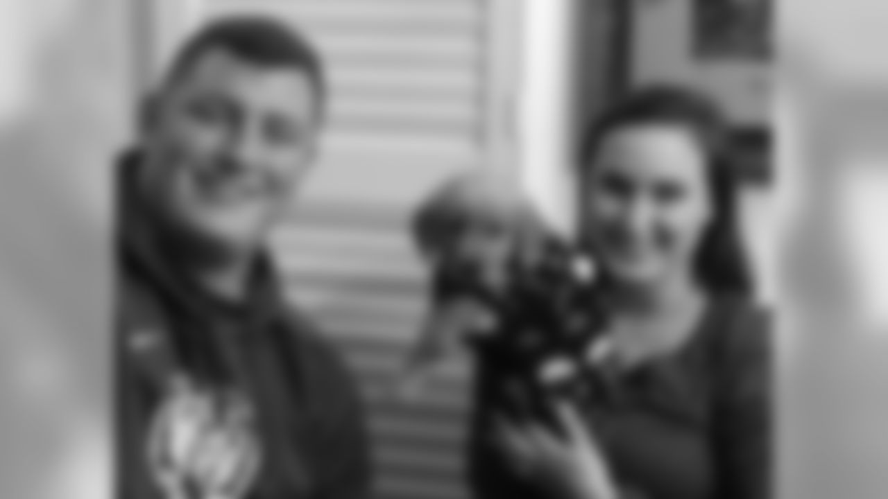 Will Clapp: Christmas came early! Couldn't hide this present in the attic for 2 weeks. Hope everyone is ready for Lucy to take over Lizzie's Instagram.