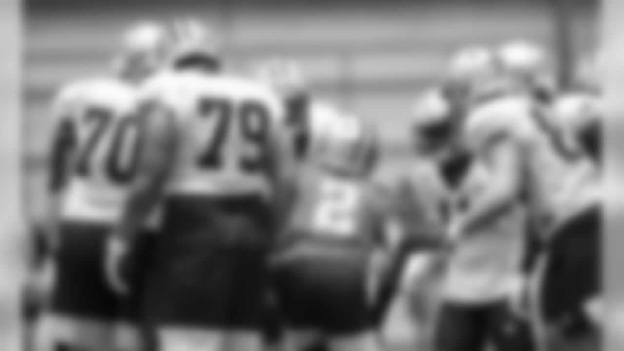 New Orleans Saints players continue their preparations for the 2020 NFL season during Training Camp practice on Wednesday, Aug. 19, 2020.
