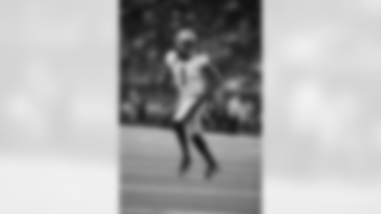 New Orleans Saints wide receiver Marquez Callaway in action during the 2022 Preseason Week 1 game against the Houston Texans.