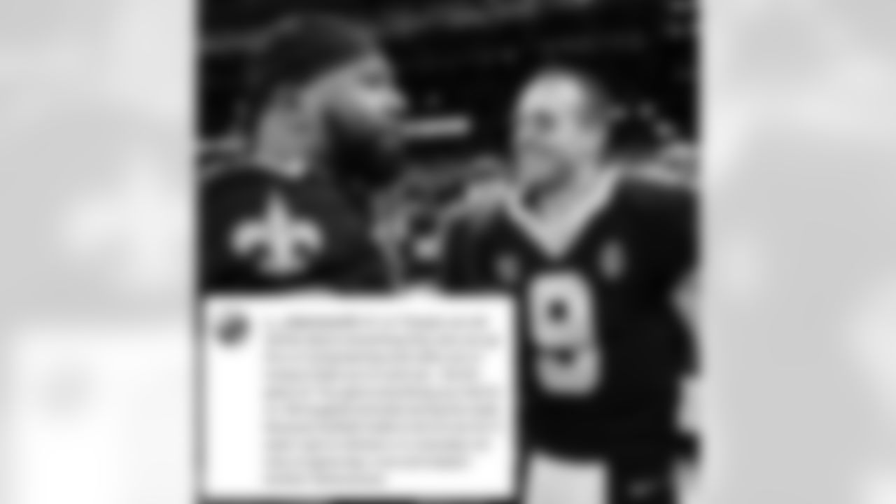Craig Robertson: People can tell stories about everything they saw you go thru or trying leaving work after you or trying to beat you to work etc...the list goes on! You gave everything you had for us. We laughed and joke during the week because football made to be fun but for 5 years I got to witness a goat everyday not only on game day. Love and respect brother!