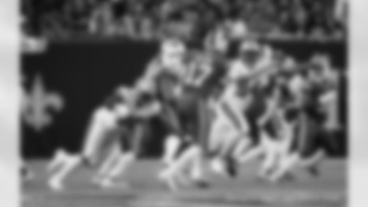 The New Orleans Saints take on the Buffalo Bills at the Caesars Superdome in Week 12 of the 2021 NFL season.