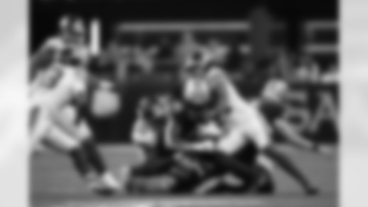 Check out photos of New Orleans Saints running back Alvin Kamara in action during the 2021 NFL season.