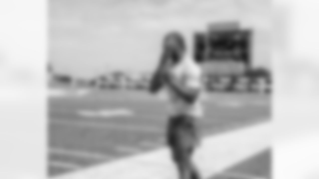 New Orleans Saints cornerback Paulson Adebo hosted his inaugural youth football camp at Herman Clark Stadium in Fort Worth, Texas on Sunday, July 9, 2023.