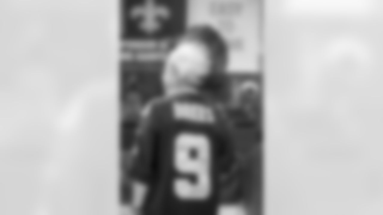 Fans get ready for the Preseason Week 1 battle with a pregame party at Champions Square featuring the ringing of the bell by former Saints offensive lineman Daryl Terrell.