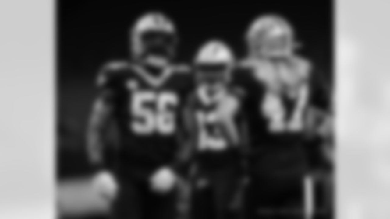 Game action photos from the New Orleans Saints vs. Green Bay Packers matchup in Week 3 of the 2020 NFL season.