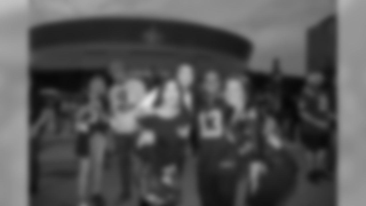 New Orleans Saints fans get ready for Monday Night Football in Week 15 against the Indianapolis Colts during our pregame party at Champions Square presented by Ticketmaster.
