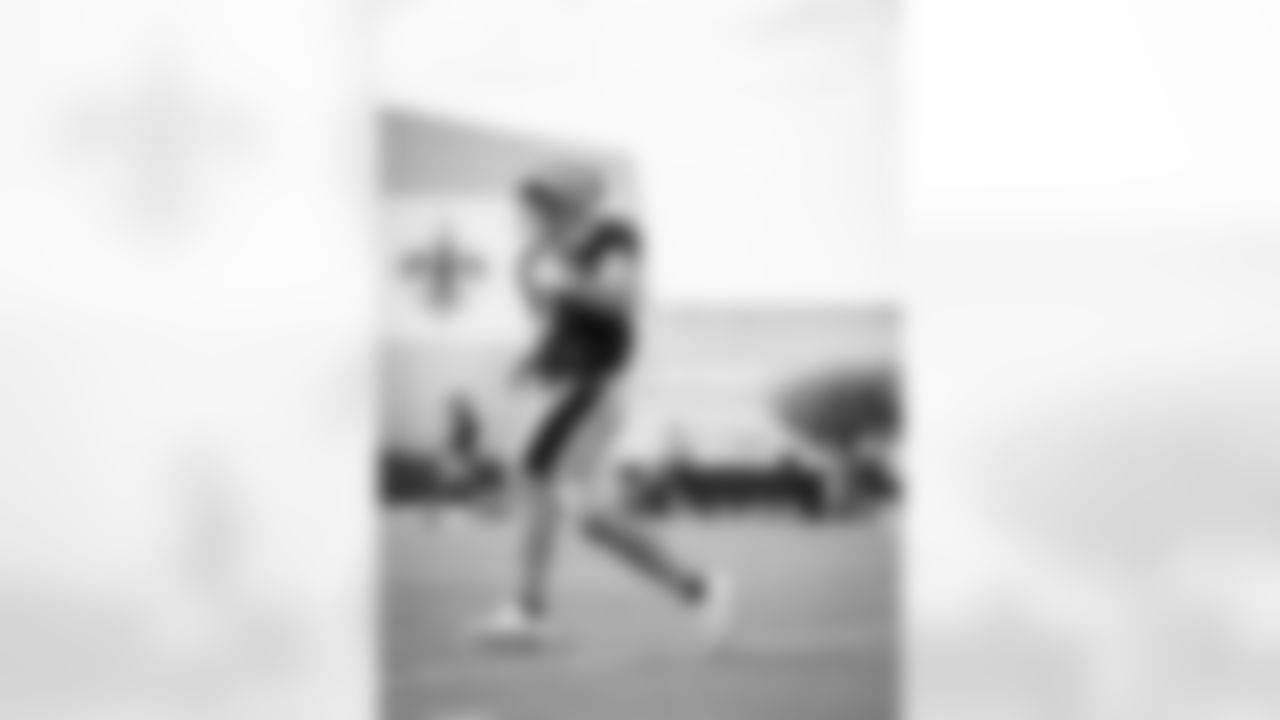 The New Orleans Saints took the field for workouts during 2023 Training Camp presented by Rouses Markets on Tuesday, August 1 with tight end Taysom Hill (7) in attendance.