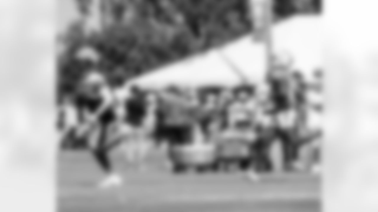 Day 16 of 2023 New Orleans Saints Training Camp Presented by Rouses at Jack Hammett Sports Complex in Costa Mesa, California.