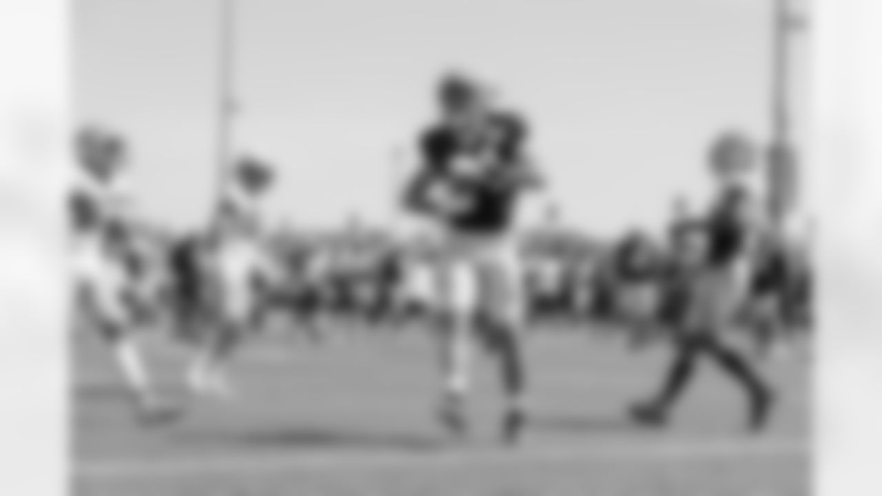 New Orleans Saints took the field for practice during 2022 Saints Training Camp presented by Rouses Markets on Wednesday, August 17 against the Green Bay Packers at Ray Nitschke Field in Ashwaubenon, Wisconsin ahead of their game in week 2 of the 2022 NFL Preseason.