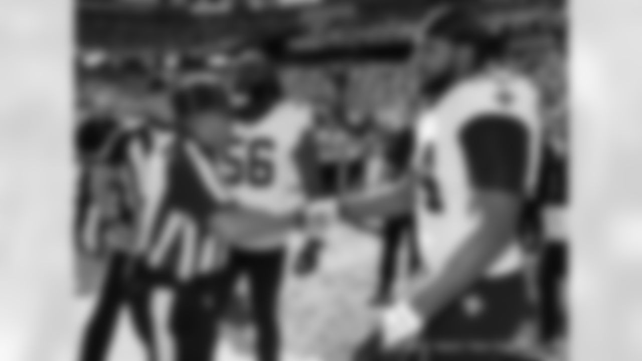 Check out the pregame warm-ups from the New Orleans Saints game against the New England Patriots in Week 5 of the 2023 NFL season.