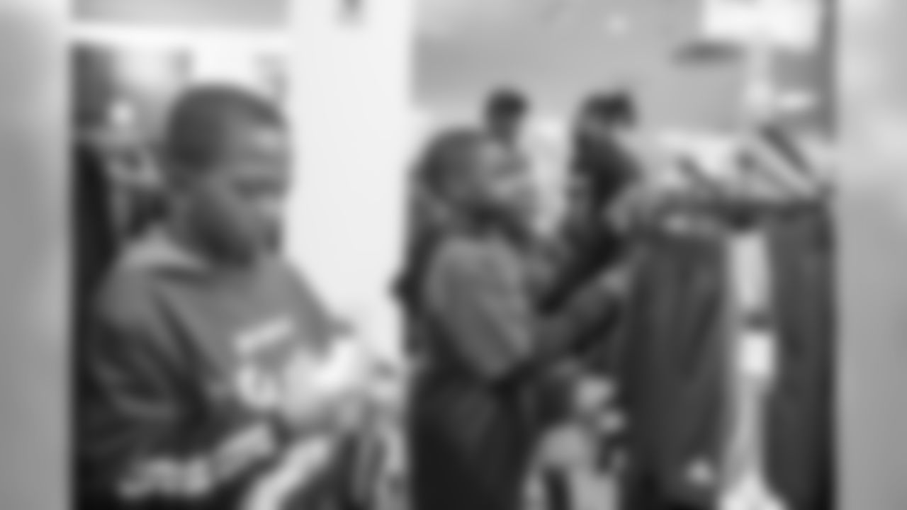 New Orleans Saints defensive end Cameron Jordan surprised 25 children from the New Orleans Youth Empowerment Project (YEP) with a special visit and shopping spree on December 9, 2019.