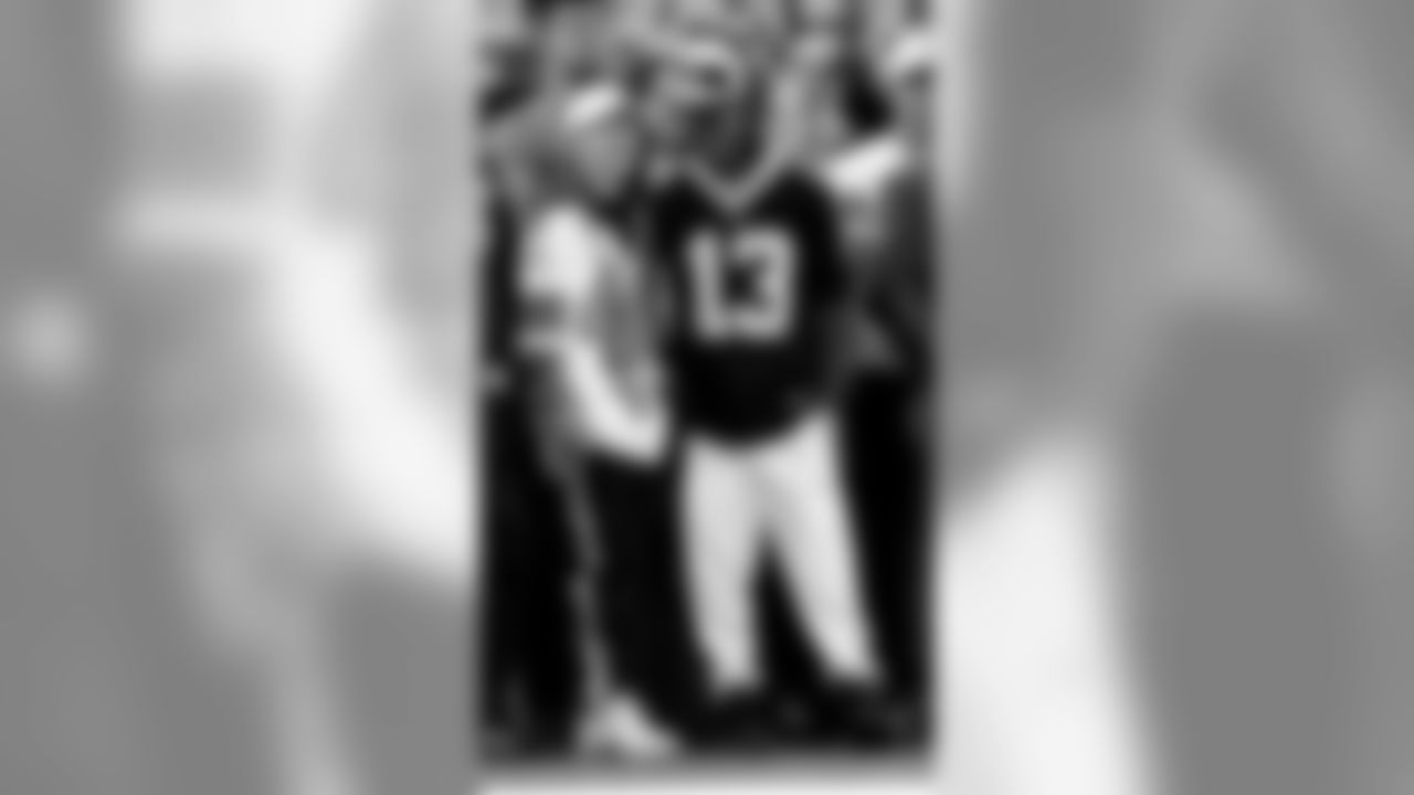New Orleans Saints fans cheer on the team against the Minnesota Vikings at the Mercedes-Benz Superdome.