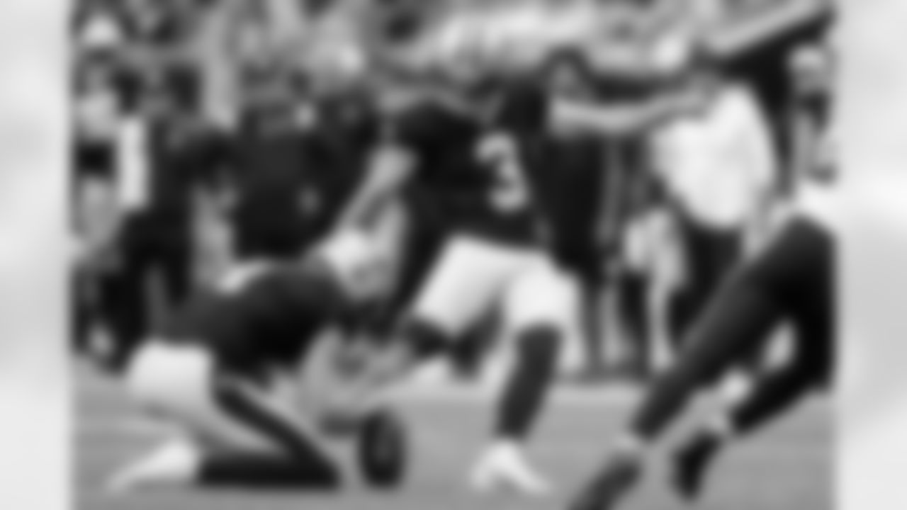 New Orleans Saints punter Blake Gillikin and kicker Wil Lutz in action during their 2022 Week 3 game against the Carolina Panthers.