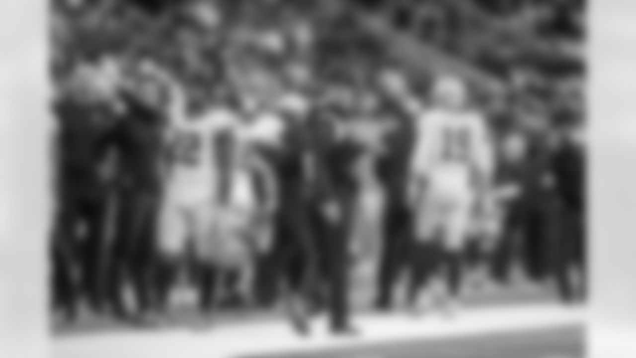 New Orleans Saints head coach Dennis Allen in action during the 2022 Preseason Week 1 game against the Houston Texans.