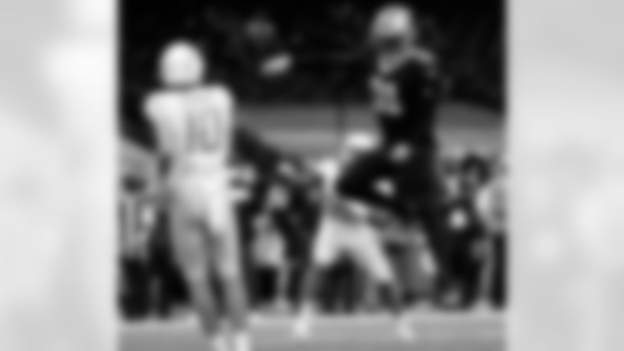 Game action photos from the New Orleans Saints vs. Los Angeles Chargers matchup in Week 5 of the 2020 NFL season.