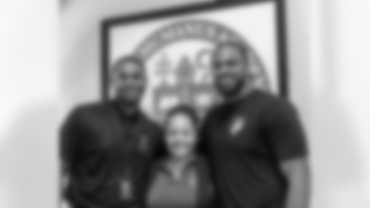 Photos: Cam Jordan visits Bishop McManus | Random Acts of Kindness