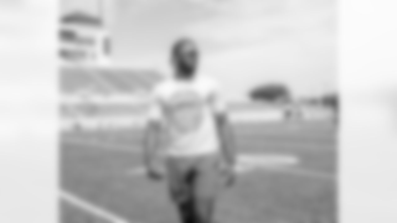 New Orleans Saints cornerback Paulson Adebo hosted his inaugural youth football camp at Herman Clark Stadium in Fort Worth, Texas on Sunday, July 9, 2023.