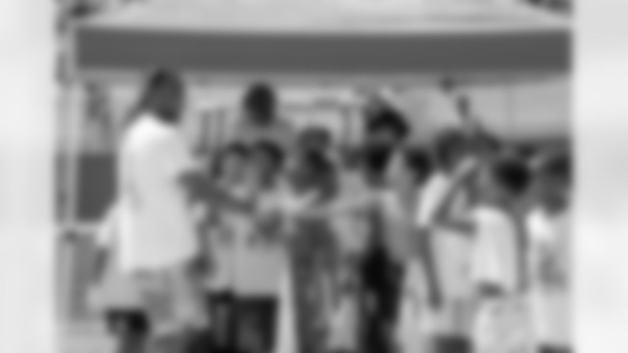 Saints cornerback Bradley Roby hosted his fifth annual NFL Skills camp at Peachtree Ridge High School in Suwanee, Georgia on July 15, 2023.