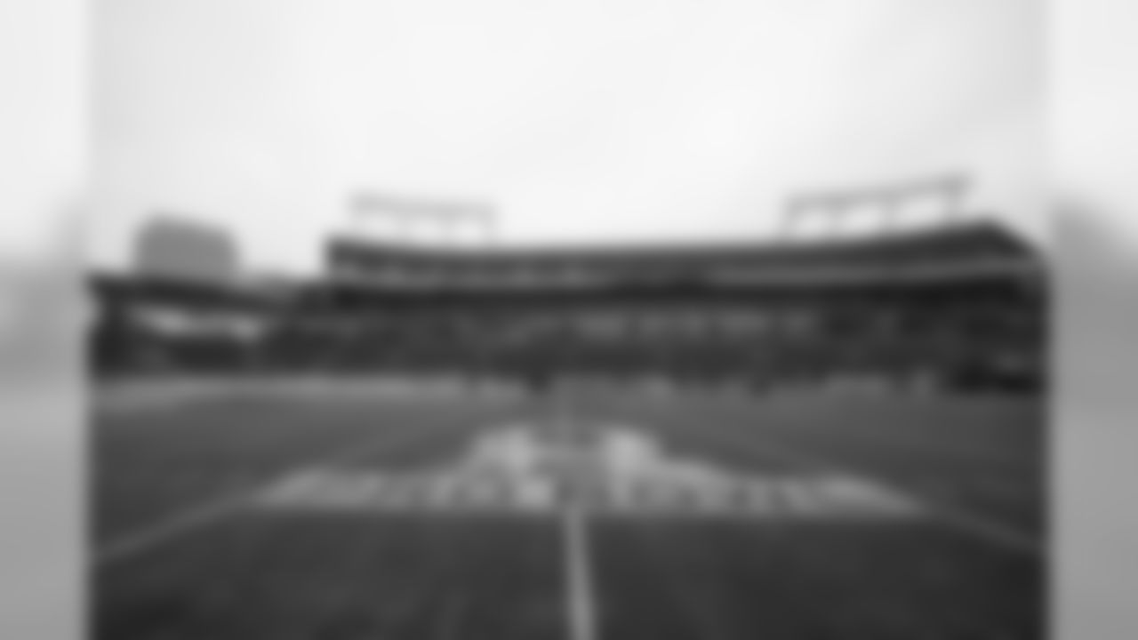 A general view of the NFL Pro Bowl logo is seen prior to the NFL Pro Bowl Football Game, Sunday, Jan. 27, 2019, in Orlando, Fla. (Matt Patterson via AP)