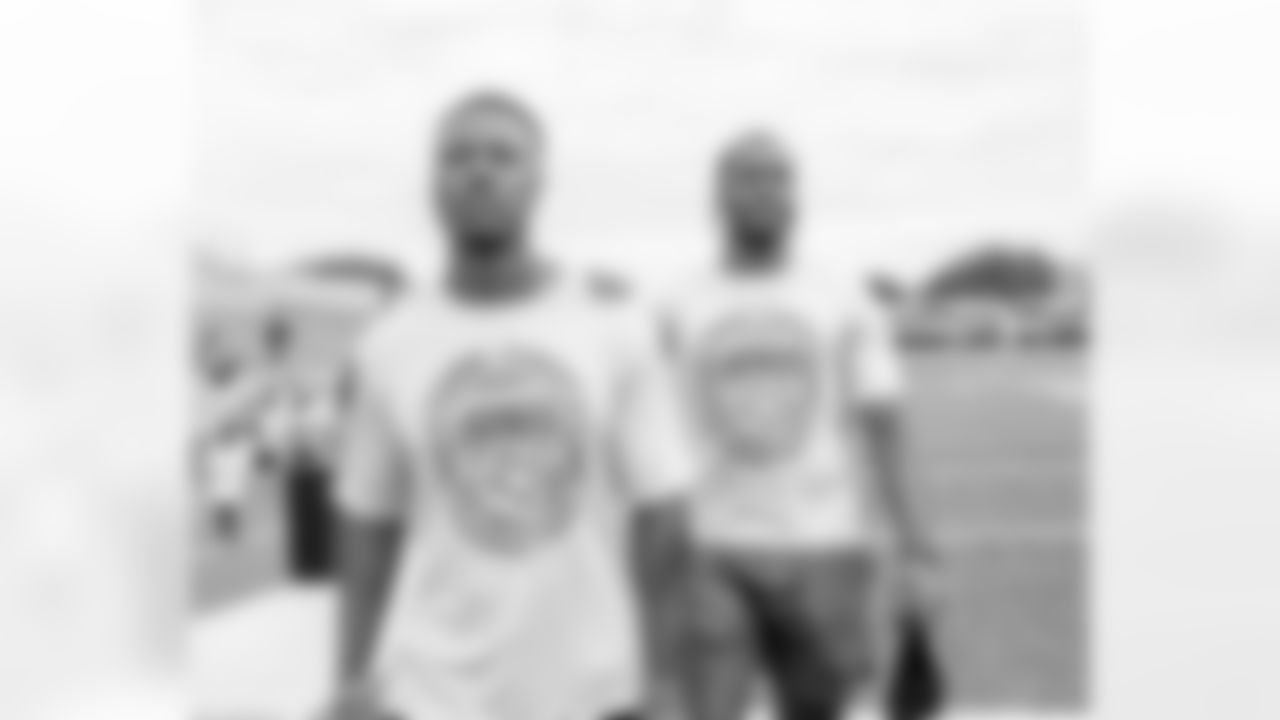 New Orleans Saints cornerback Paulson Adebo hosted his inaugural youth football camp at Herman Clark Stadium in Fort Worth, Texas on Sunday, July 9, 2023.