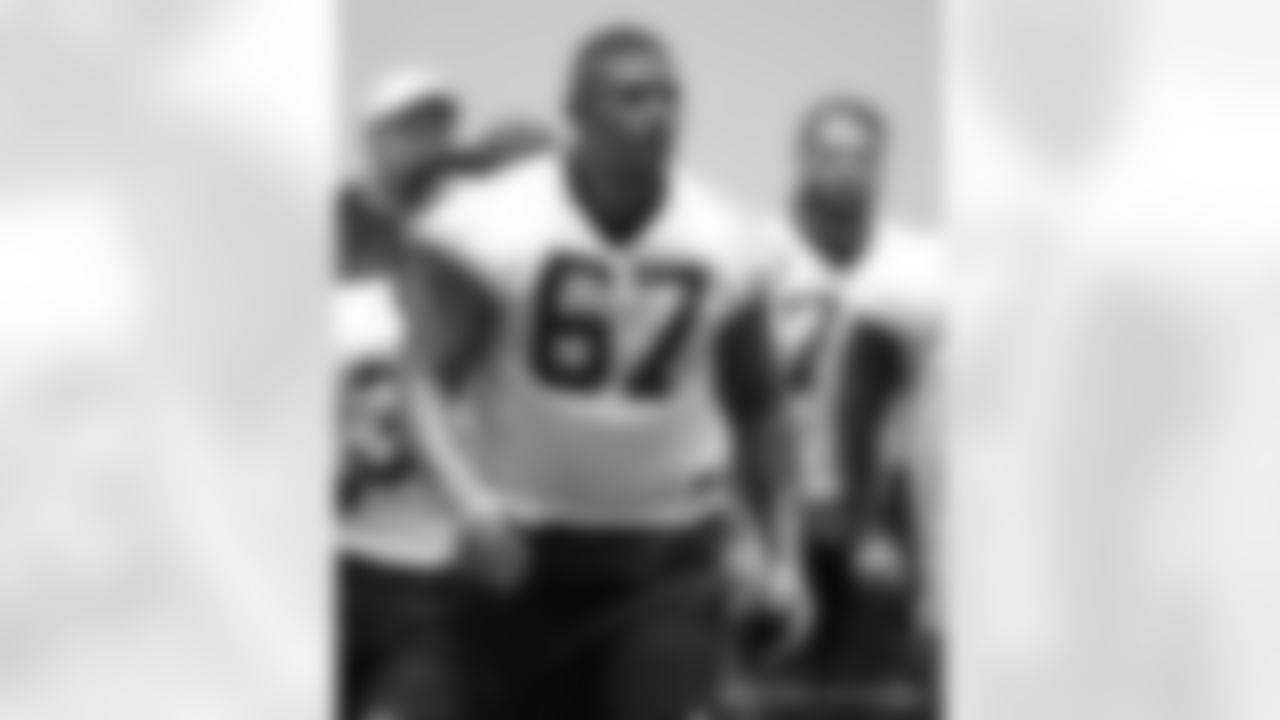 New Orleans Saints players kicked off Rookie Mini Camp workouts with a walk through practice on May 13, 2022.