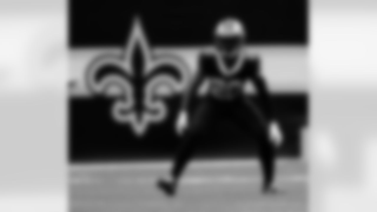 Game action photos from the New Orleans Saints vs. San Francisco 49ers matchup in Week 10 of the 2020 NFL season.