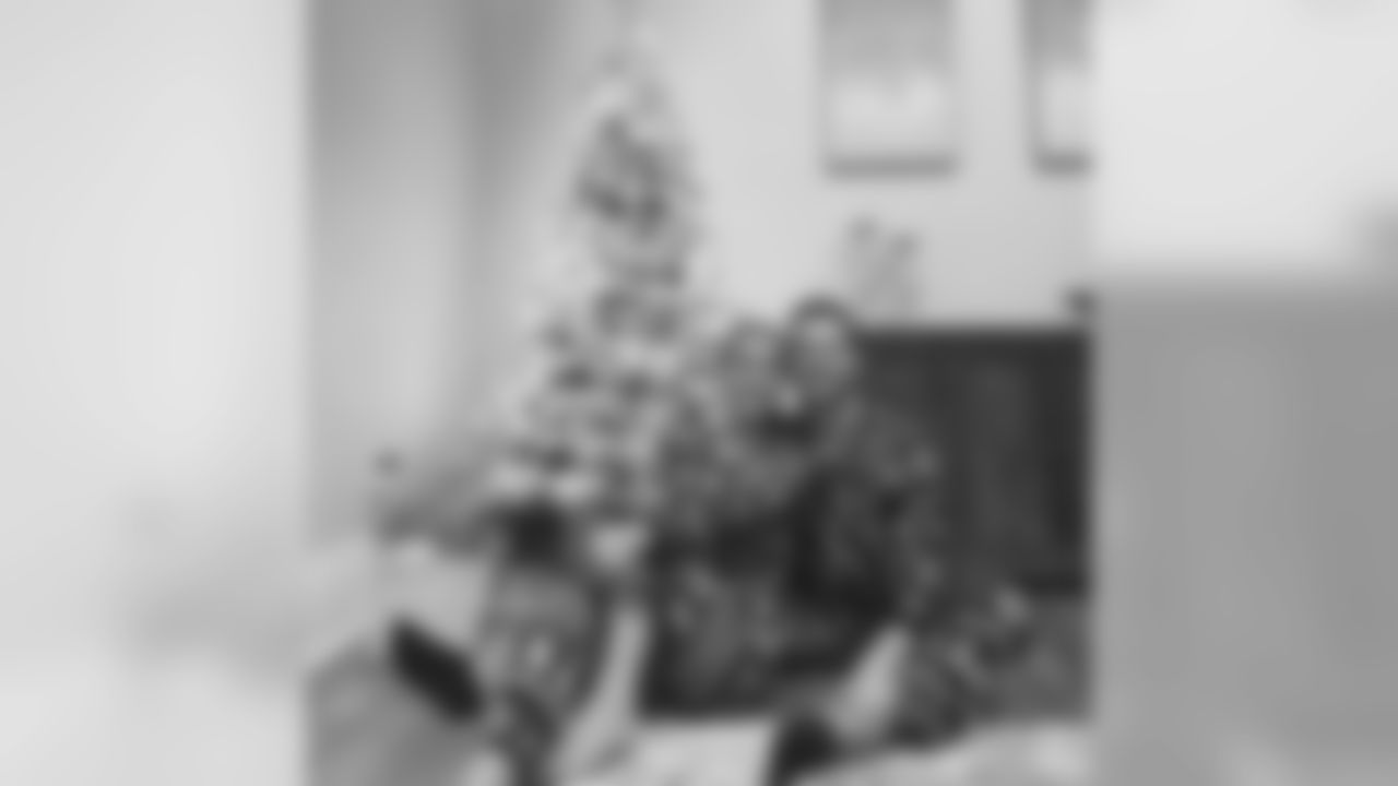 Wil Lutz: Merry Christmas from us and our little tree!...That we definitely thought was going to be bigger.