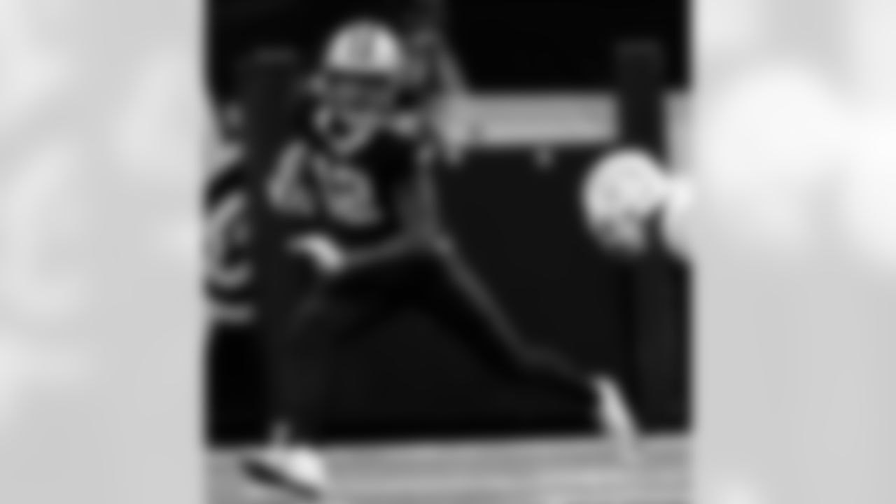 Game action photos from the New Orleans Saints vs. Los Angeles Chargers matchup in Week 5 of the 2020 NFL season.