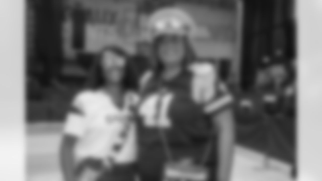 Fans get ready at Champions Square as the New Orleans Saints host the Cincinnati Bengals in Week 6 of the 2022 NFL season on October 16 at the Caesars Superdome.