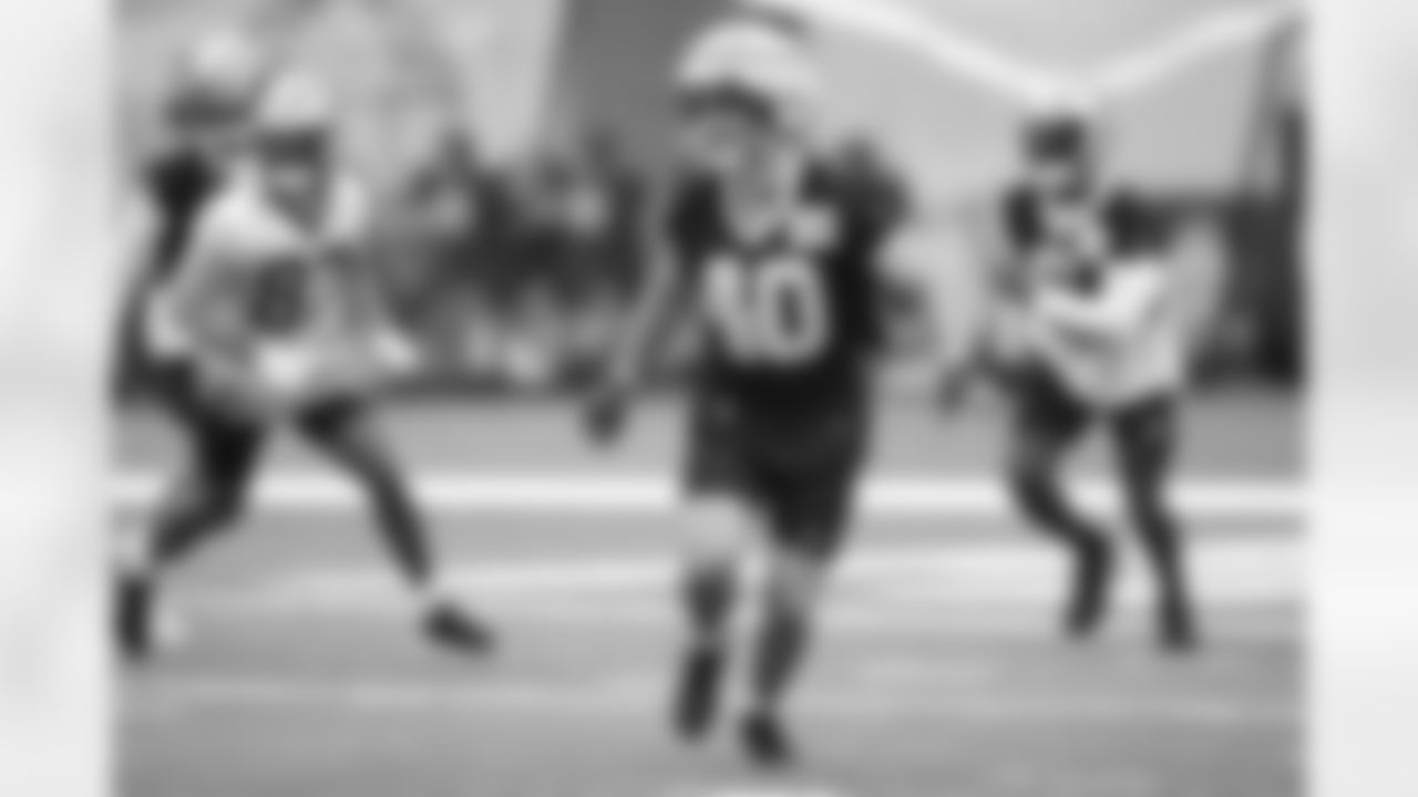 New Orleans Saints linebacker Chase Hansen (40) held a walkthrough practice during 2022 Saints Training Camp presented by Rouses Markets on Thursday, August 18 ahead of their Week 2 preseason game against the Green Bay Packers.