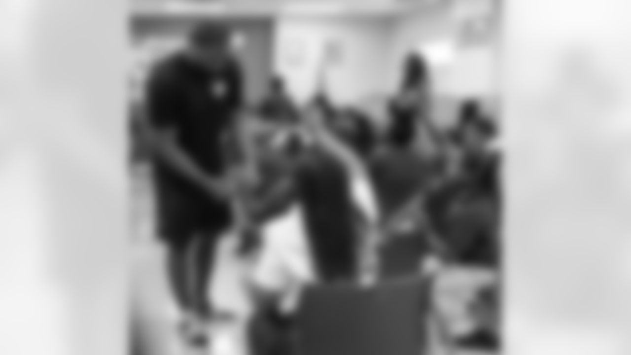 On Tuesday, September 5, New Orleans Saints defensive end Cameron Jordan visited Good Shepherd school, speaking to students about leadership, always giving your best effort in all aspects of life, how to grow in leadership, and being a forever learner.