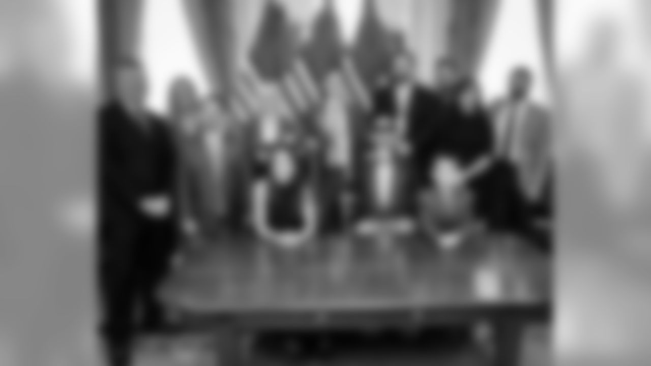 Photos from the Congressional Gold Medal ceremony where New Orleans Saints legend Steve Gleason was awarded the honor. Gleason is the first former NFL player to receive the award.