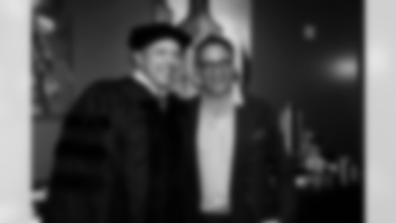 Former New Orleans Saints head coach Sean Payton speaks at the Commencement ceremony for Loyola University of New Orleans on Saturday, May 14, 2022.