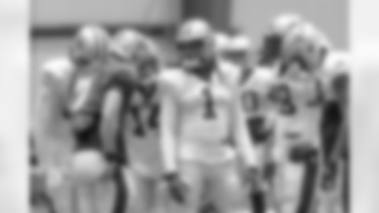 The New Orleans Saints take the field on Aug. 18, 2021 for Saints Training Camp presented by SeatGeek at the Ochsner Sports Performance Center.