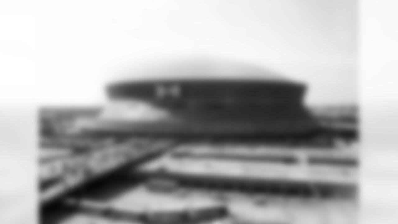A view of the Louisiana Superdome, home of Super Bowl XV when the Oakland Raiders defeated the Philadelphia Eagles 27 - 10 on January 25, 1981 in New Orleans, Louisiana. The yellow ribbon recognized the release of American soldiers in Iran. (Al Messerschmidt via AP)
