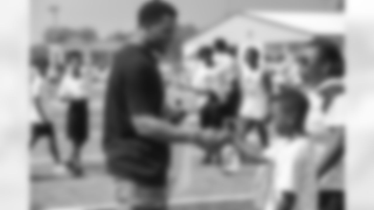 New Orleans Saints safety Johnathan Abram hosted his 3rd annual youth football camp in his hometown of Columbia, Mississippi at Columbia High School on Walter Payton field on Saturday, June 10, 2023.