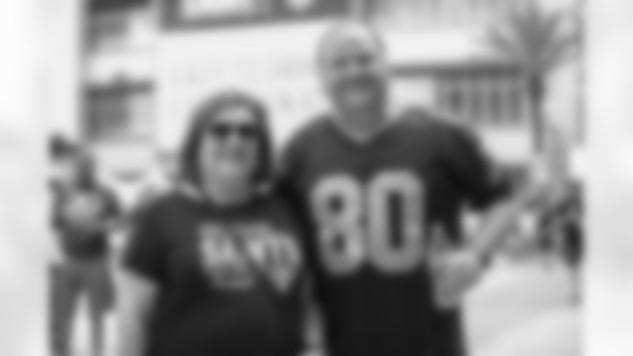 Fans get ready for the Preseason Week 1 battle with a pregame party at Champions Square featuring the ringing of the bell by former Saints offensive lineman Daryl Terrell.