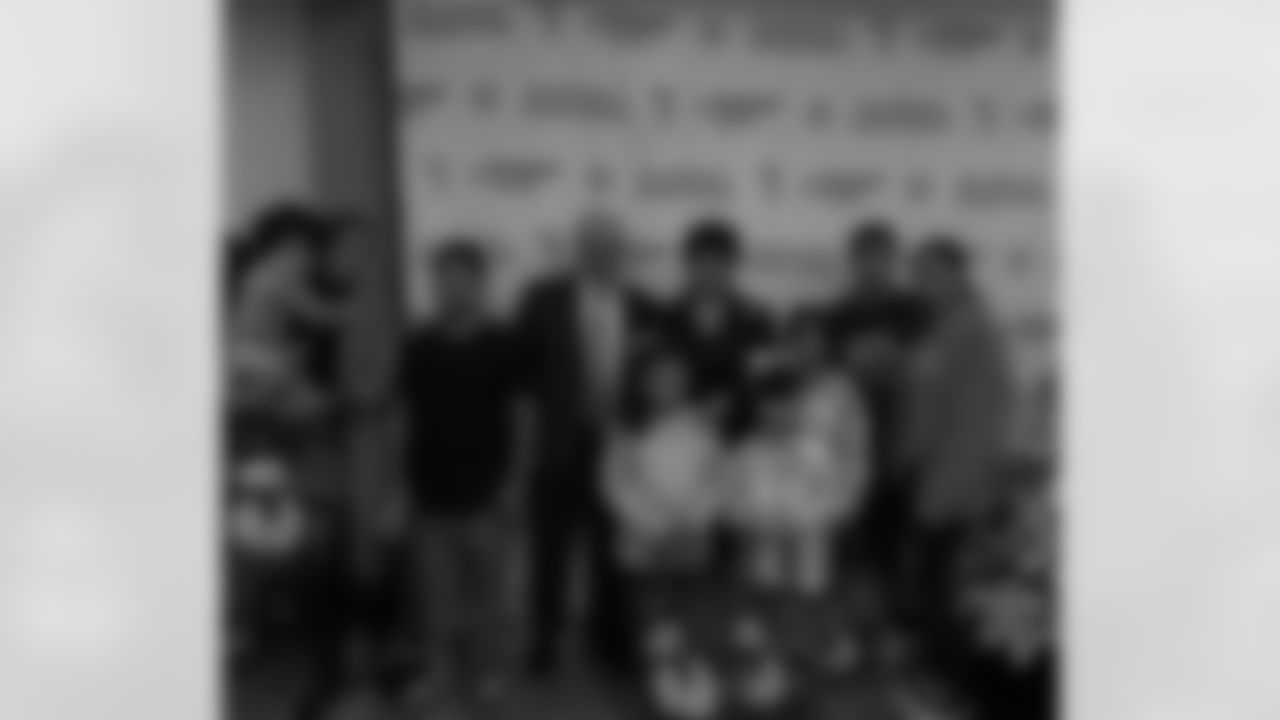 New Orleans Saints owner and Pelicans governor Gayle Benson attended Ochsner's Holiday Parade for children and their families currently in the hospital on Thursday, December 15 as part of her 2022 Month of Giving for the holiday season.
