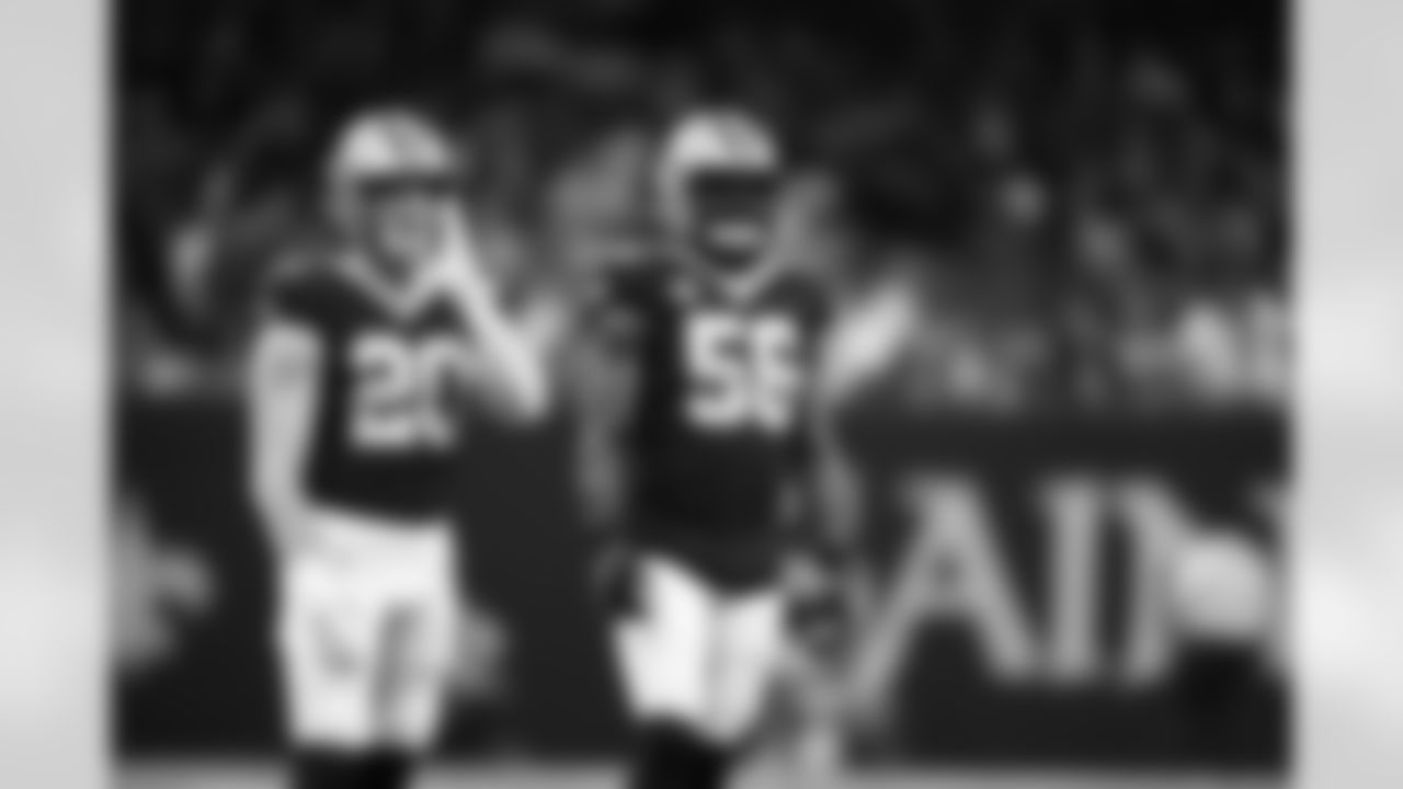 Check out photos of New Orleans Saints linebacker Pete Werner in action throughout the 2022 season.