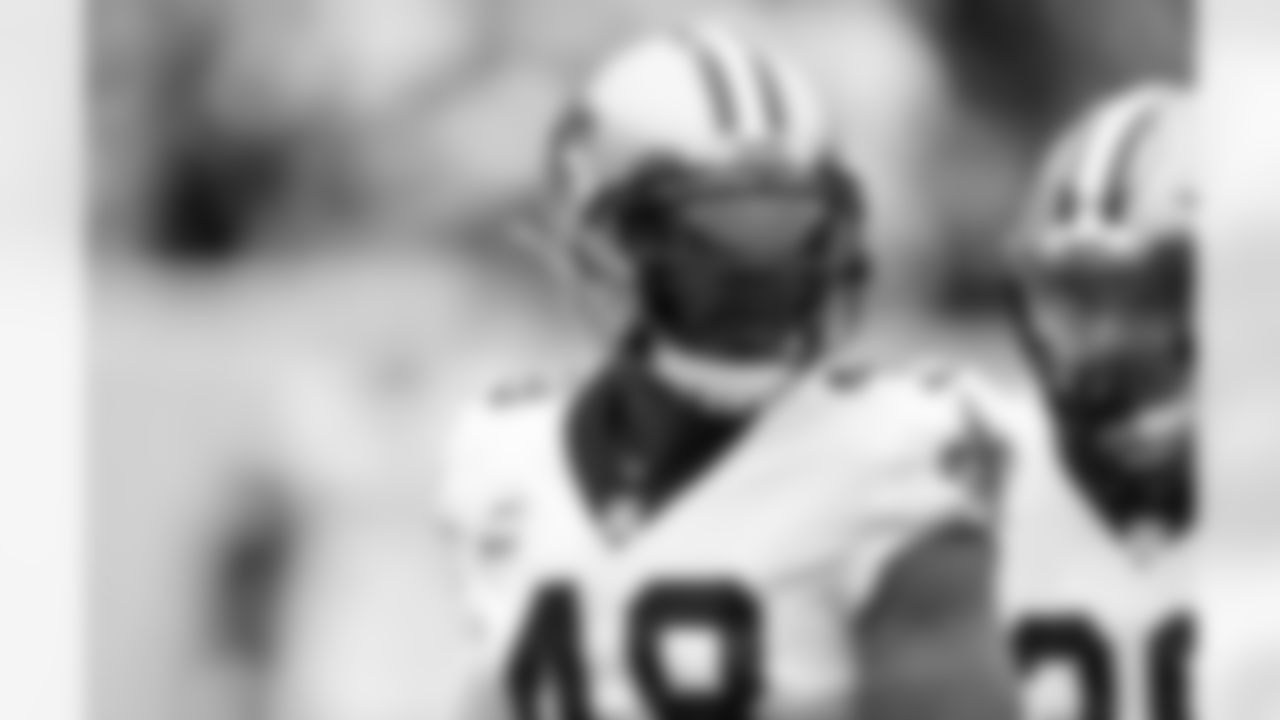 Check out photos of New Orleans Saints special teams ace J.T. Gray in action during the 2021 NFL season.