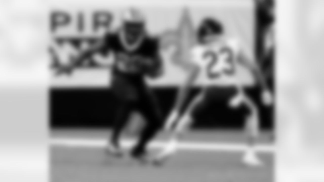 Game action photos from the New Orleans Saints vs. Chicago Bears matchup in the Wild Card round of the 2020 NFL playoffs.