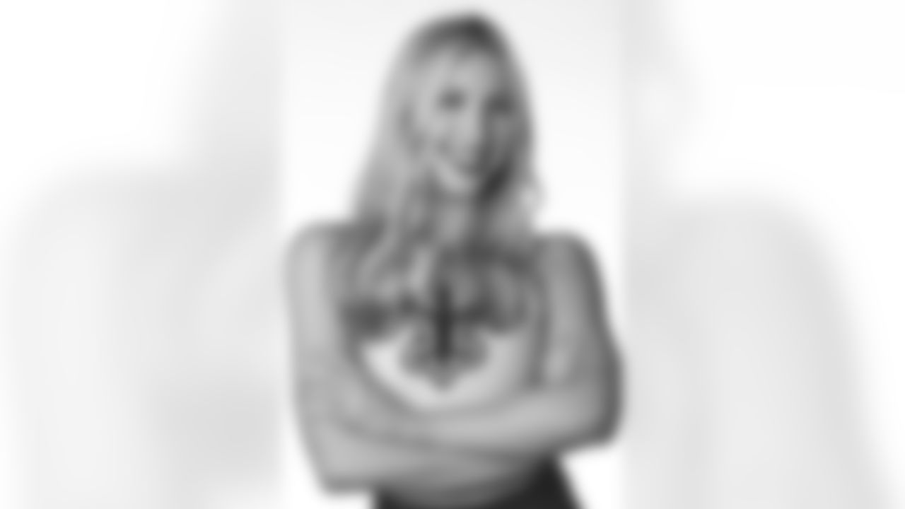 Meet the 53 members of the Saints Cheer Krewe for the upcoming New Orleans Saints 2022 NFL season. || Anna from Eunice, LA